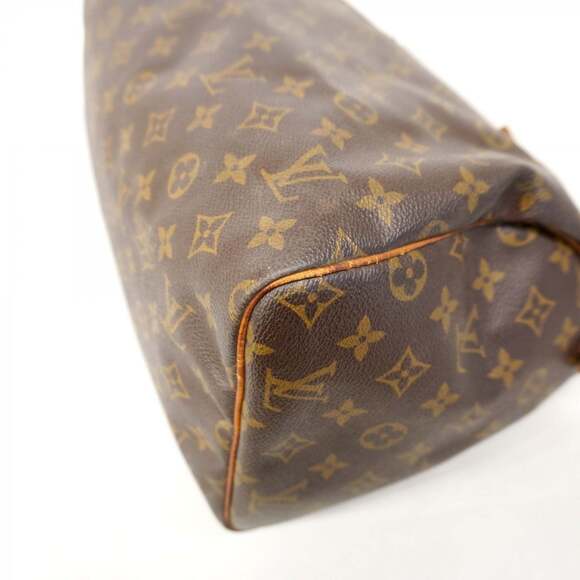 Louis Vuitton Monogram Speedy 30 Handbag M41108 Brown Women's - Picture 6 of 14